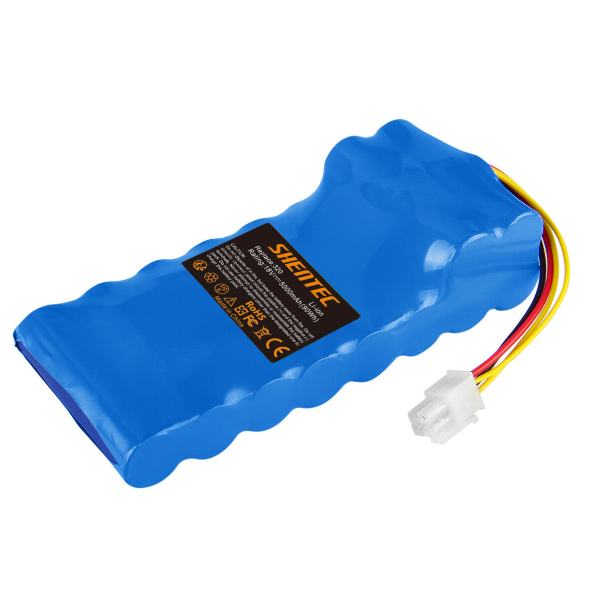 SHENTEC Batería Li-ion de 5000mAh 18V para Husqvarna Automower 320 420 430x 520 550 435x