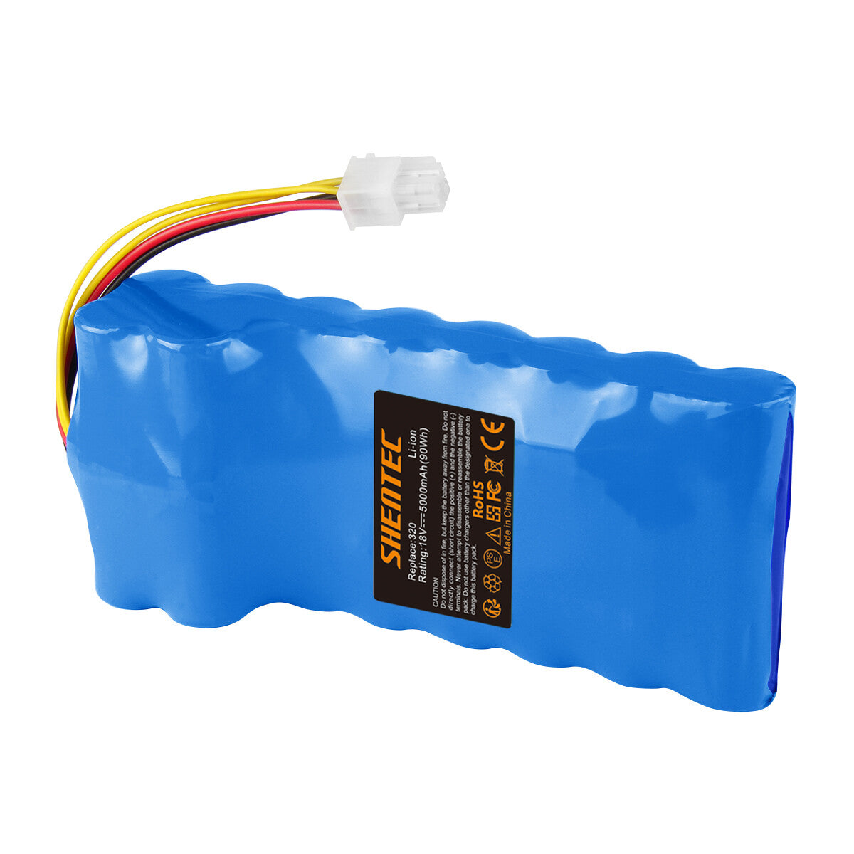 SHENTEC Batería Li-ion de 5000mAh 18V para Husqvarna Automower 320 420 430x 520 550 435x