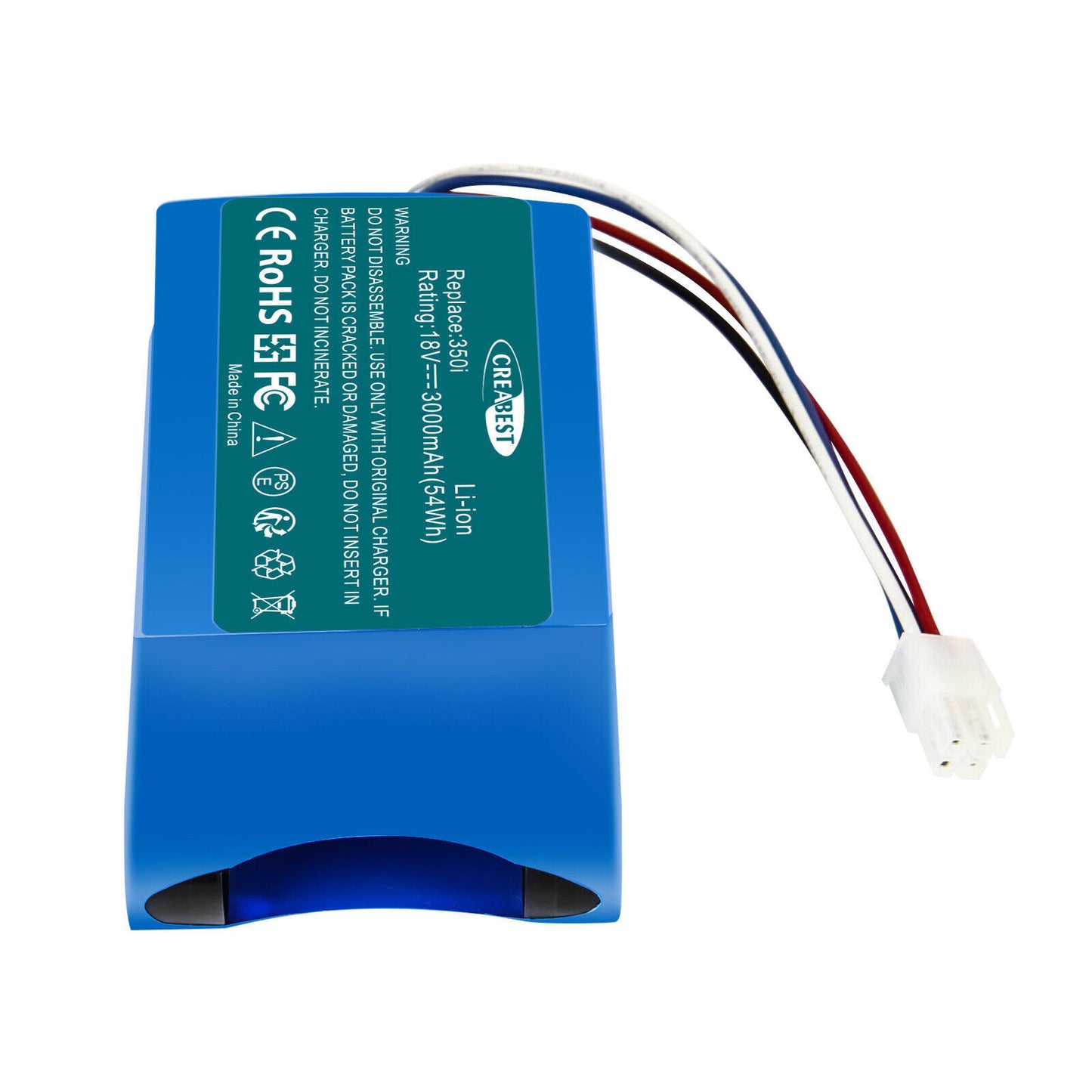 SHENTEC 18V 3Ah BATERÍA LI-ION COMPATIBLE CON YARD FORCE 1920726 AMIRO 400i 400Ri 350 400 350i